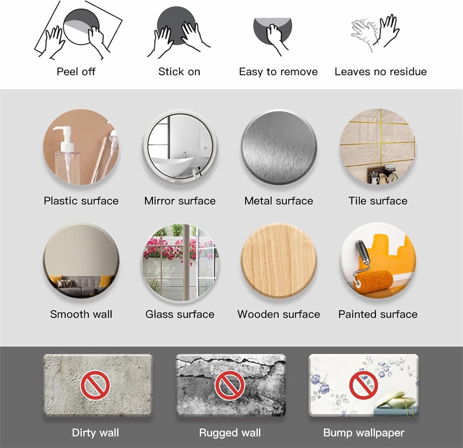 Green Leafy Vine Wall Stickers - Set of 4, sacinora Natural Plants Vinyl Decals for Living Room, Bedroom, Kitchen - DIY Peel and Stick Art Decor