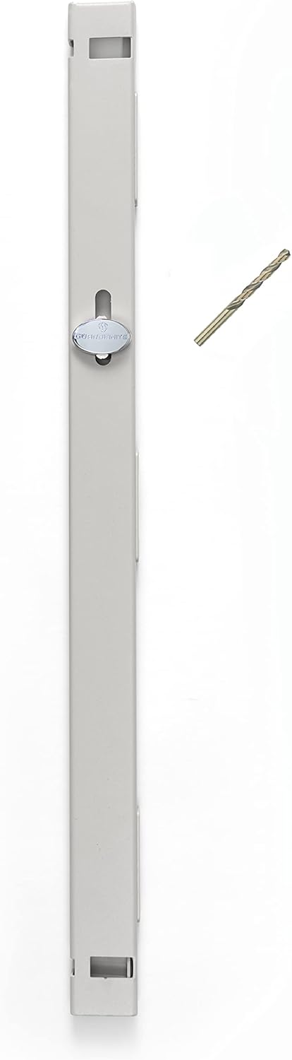 Guardianite 3 Drawer File Cabinet Locking Bar with Cobalt Drill Bit - Beige