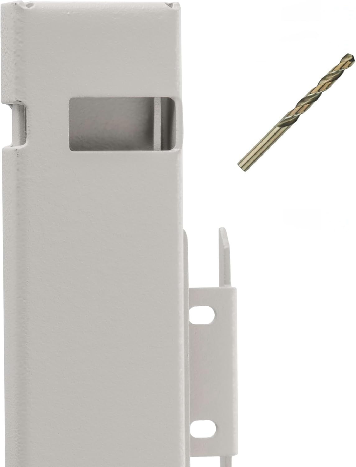 Guardianite 3 Drawer File Cabinet Locking Bar with Cobalt Drill Bit - Beige