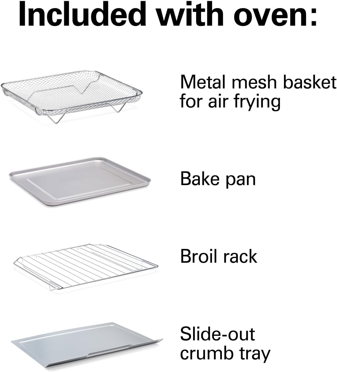 Hamilton Beach Sure-Crisp Toaster Oven Air Fryer Combo