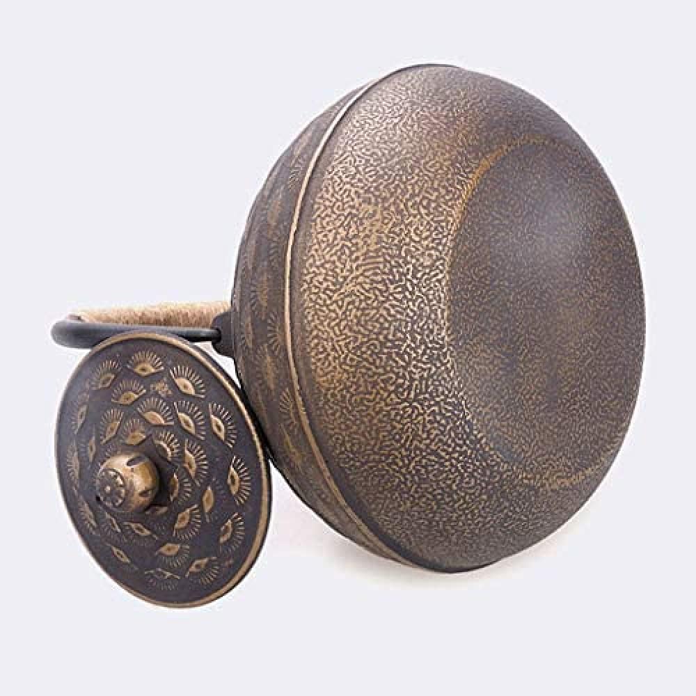 Handmade Cast Iron Teapot Set with Stainless Steel Infusion Basket - 2L Japanese Style Retro Kettle