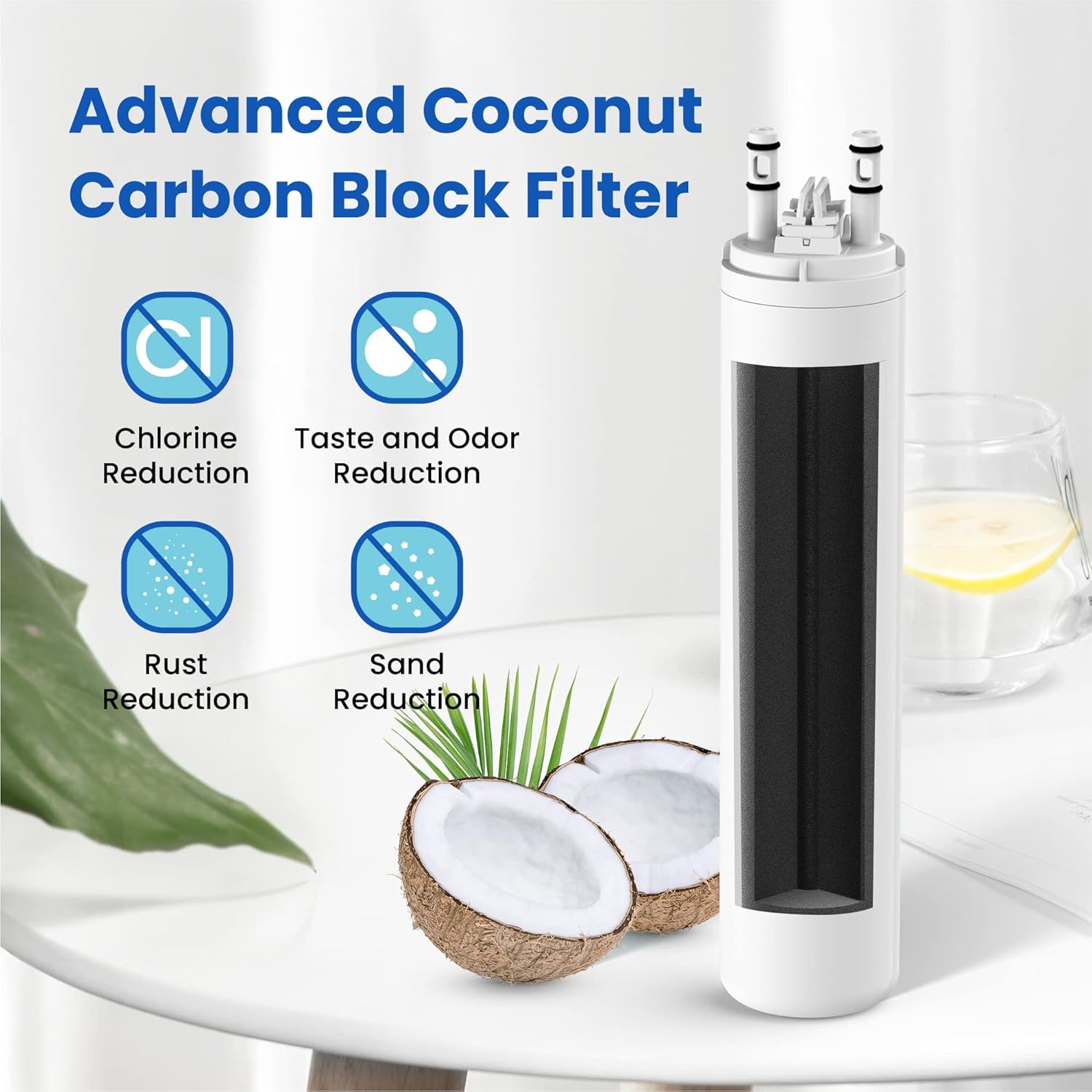 Haprait HP005 Water and Ice Filter Replacement for Frigidaire ULTRAWF and Kenmore 9999 - 11 Inches