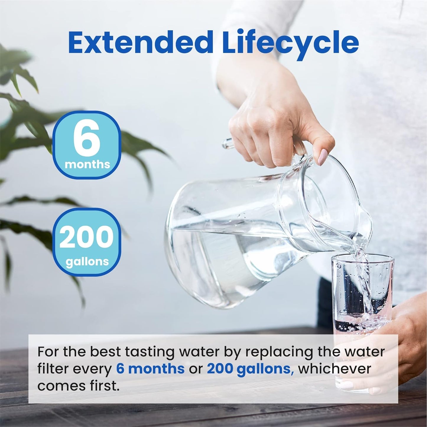 Haprait HP005 Water and Ice Filter Replacement for Frigidaire ULTRAWF and Kenmore 9999 - 11 Inches