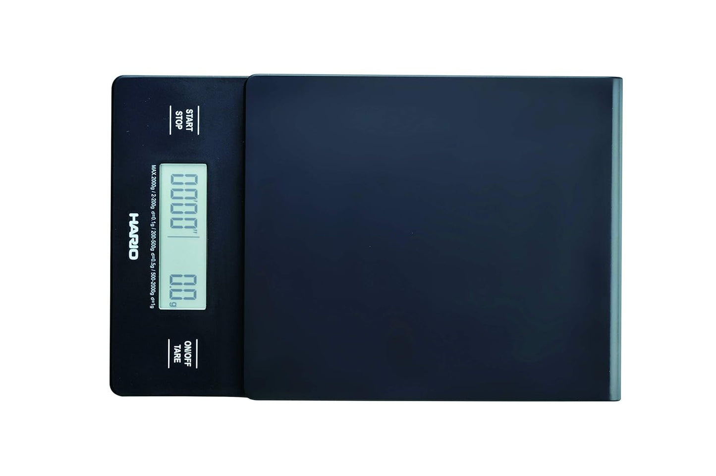 Hario V60 Black Coffee Scale with Timer - Perfect for Precision Brewing and Timing