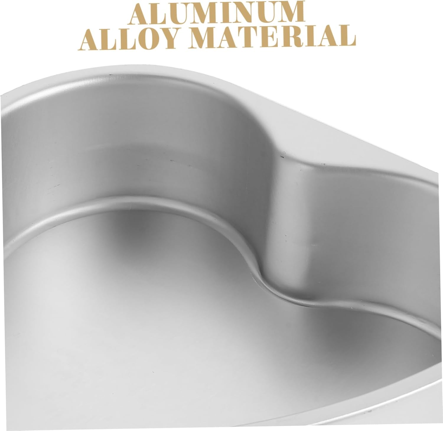 Heart Shaped Cake Mold for Baking Cheesecakes & Pastries - Easy Release DIY Mould by OKUMEYR