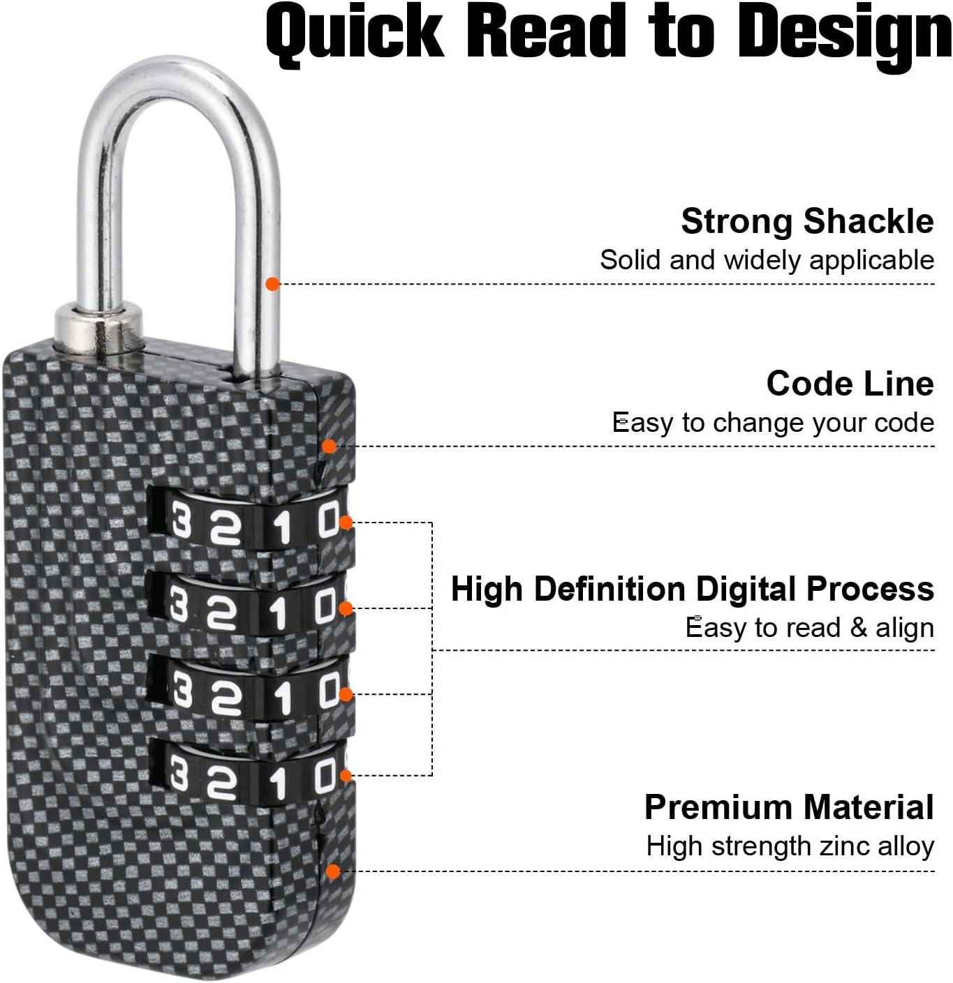 Heart Shaped Smart Padlock Set with Zinc Alloy Material for Gym, Luggage, School, Wallet - 2 Pack Combination Padlock