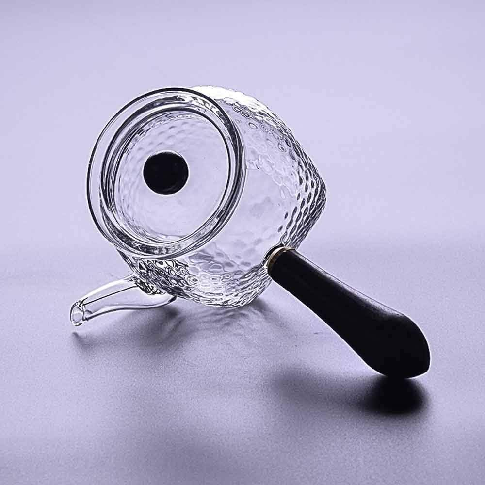 Heat-Resistant Glass Kettle Teapot Set for Flower Tea - 210ml Capacity