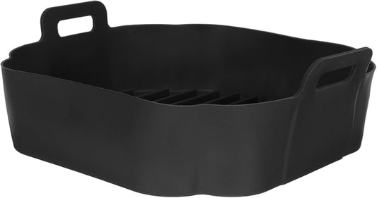 Heat Resistant Zerodeko Air Fryer Silicone Liner - Compatible with 7 Air Fryers - Easy Cleaning Baking Mat for Air Fryer Accessories