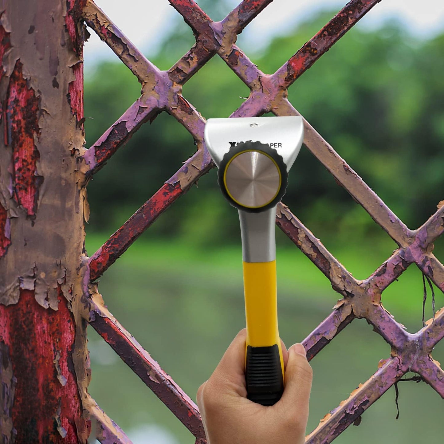 Heavy Duty 2-3/8" Carbide Scraper for Paint Removal, Painter Tool with Extra Blade (60x 12 x 1.5mm)