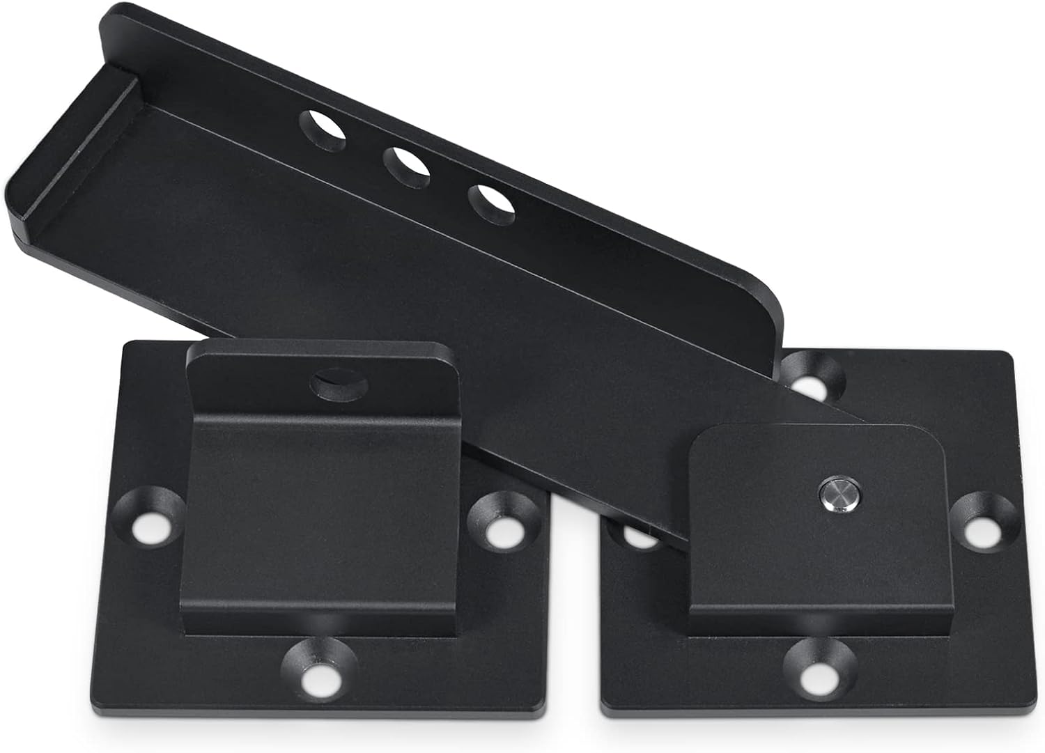 Heavy Duty 7.5" Flip Gate Latch Lock with Padlock Hole - Adjustable Aluminum Alloy Door Latch for Sliding and Swing Open Doors - Ideal for Outdoor Gates, Fences, Barns, Sheds, Garages, and Yards