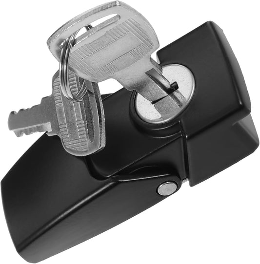 Heavy Duty Aluminum Alloy File Cabinet Lock Set with Keys - Secure Drawer, Showcase, Mailbox - Yardenfun