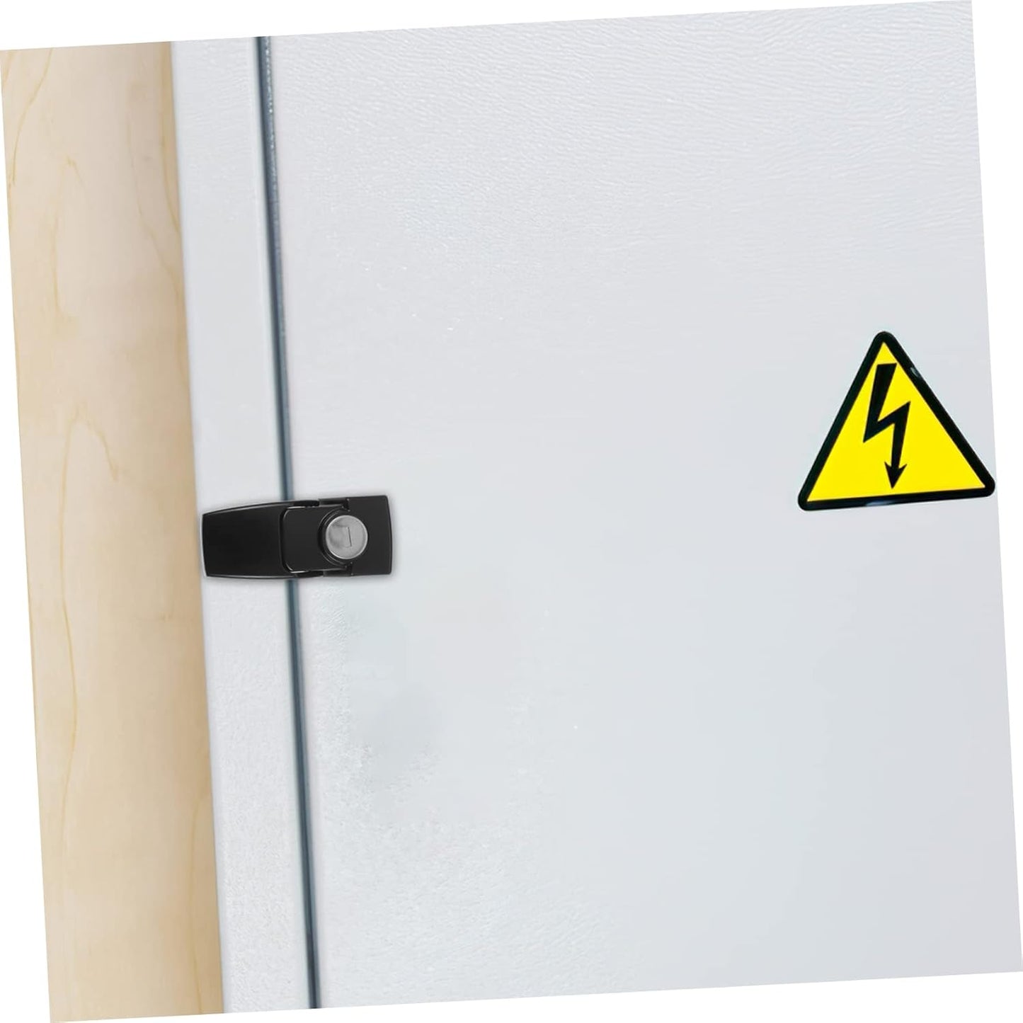 Heavy Duty Aluminum Alloy File Cabinet Lock Set with Keys - Secure Drawer, Showcase, Mailbox - Yardenfun