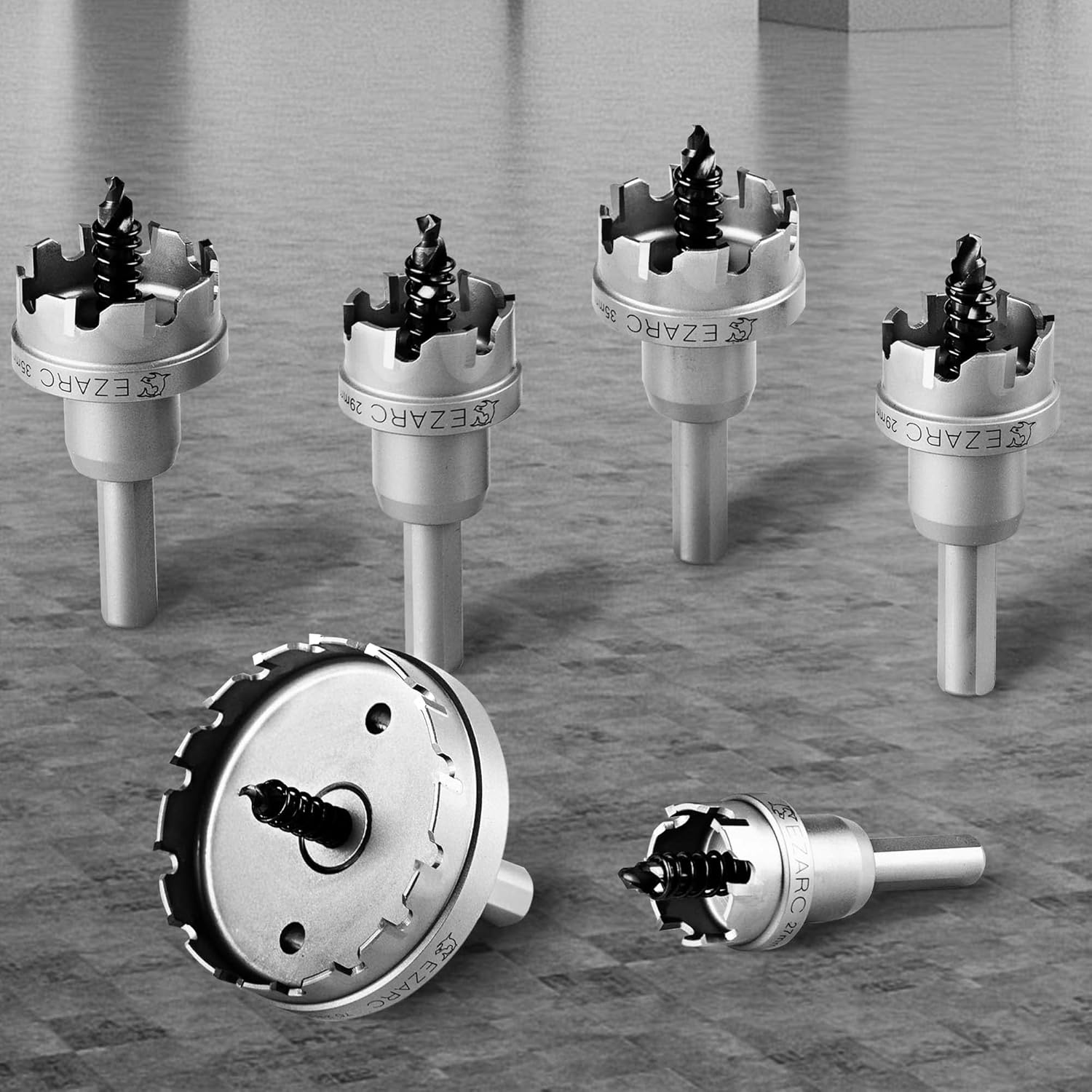 Heavy Duty Carbide Hole Saw Cutter for Stainless Steel and Sheet Metal - 3/4" (19mm)