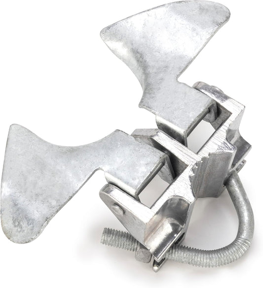 Heavy-Duty Chain Link Fence Gate Latch 1 3/8" x 2 1/2" | Durable Butterfly Latch for Fence Gates