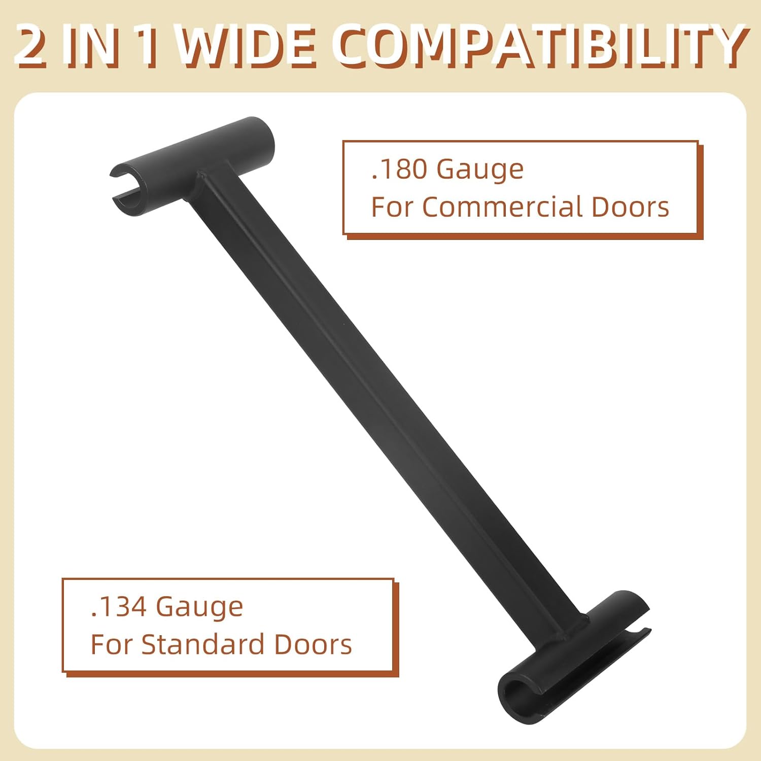 Heavy Duty Door Hinge Adjustment Tool for .134 & .180 Gauge Commercial Doors by LITLANDSTAR