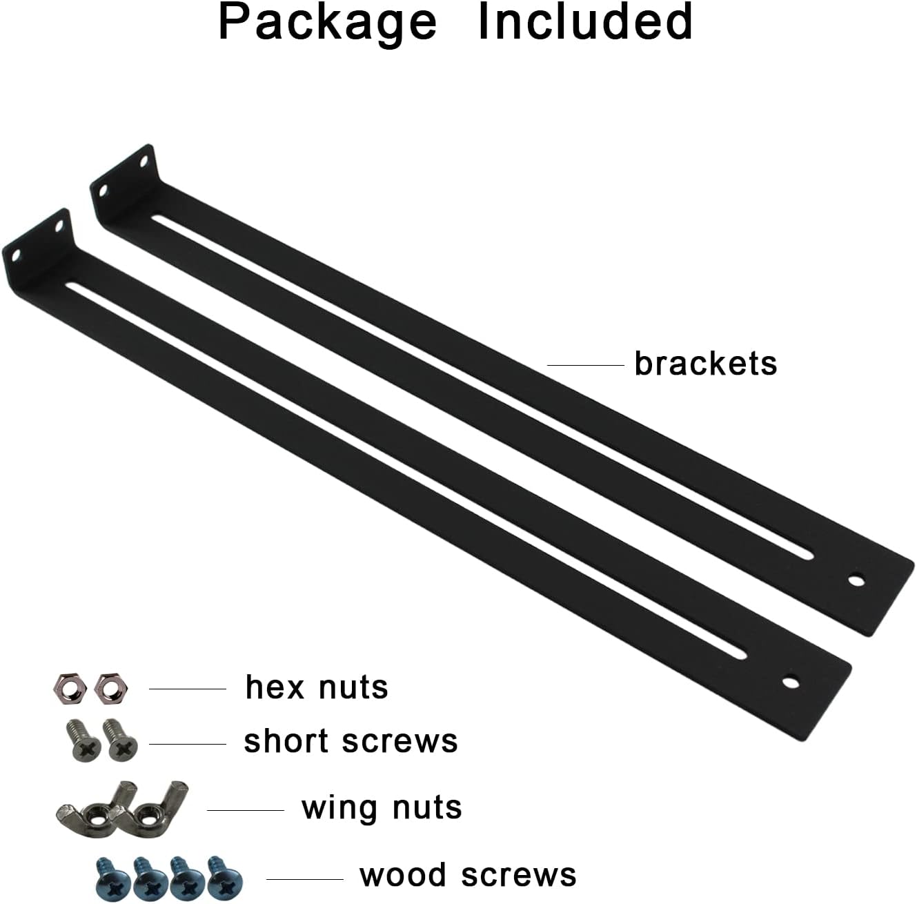 Heavy Duty Drawer Repair Kit for Wooden/MDF/Chipboard Cabinets - Includes Brackets, Mounts, and Screws to Reinforce Furniture