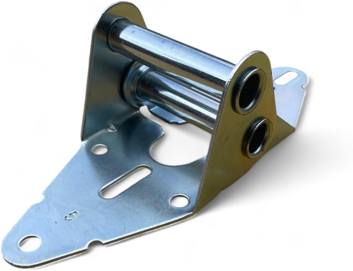 Heavy Duty Galvanized Steel Hinge #5 for Residential and Commercial Doors - 2 Pack