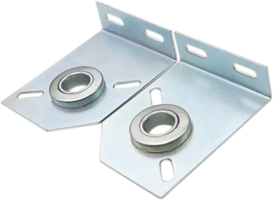Heavy-Duty Garage Door Spring Center Bearing Bracket - 3-3/8" Size - Durable Anchor Center Plate