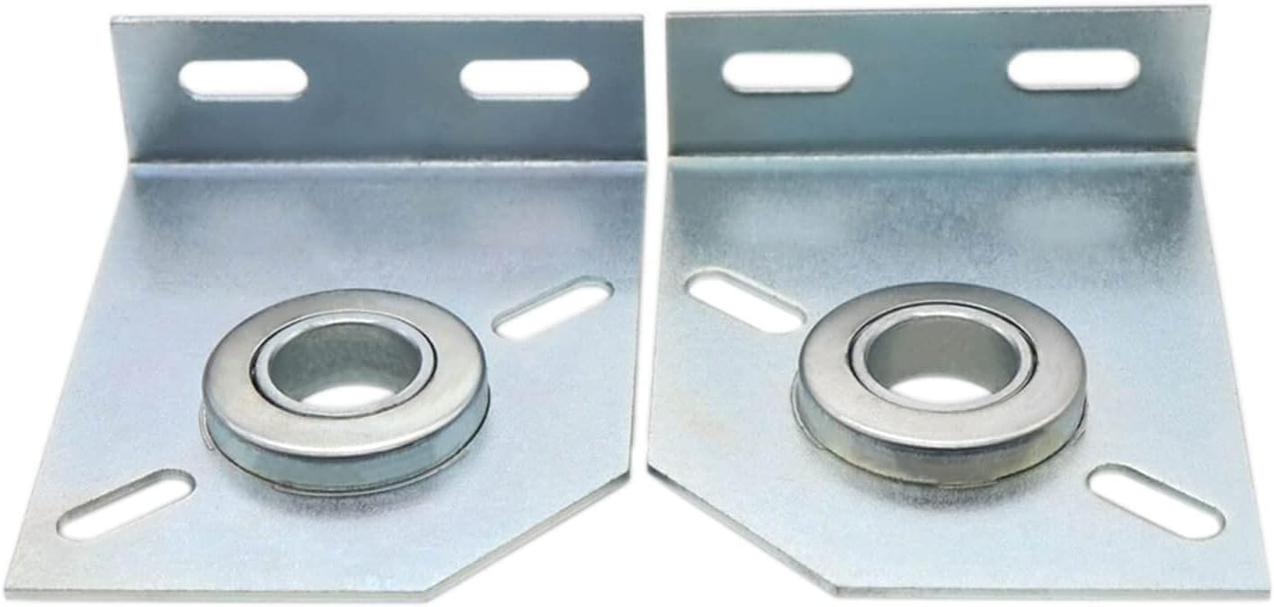 Heavy-Duty Garage Door Spring Center Bearing Bracket - 3-3/8" Size - Durable Anchor Center Plate