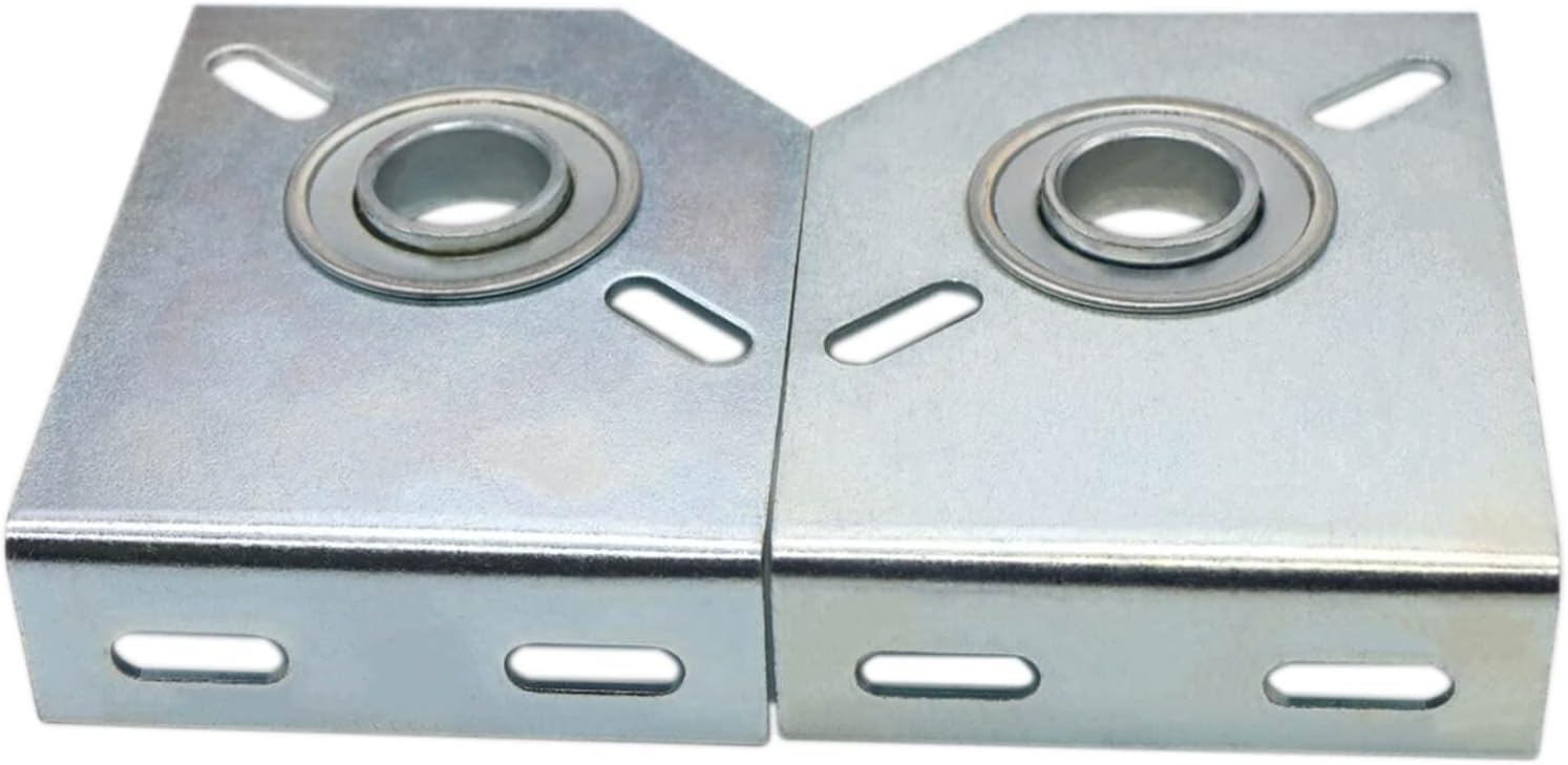 Heavy-Duty Garage Door Spring Center Bearing Bracket - 3-3/8" Size - Durable Anchor Center Plate