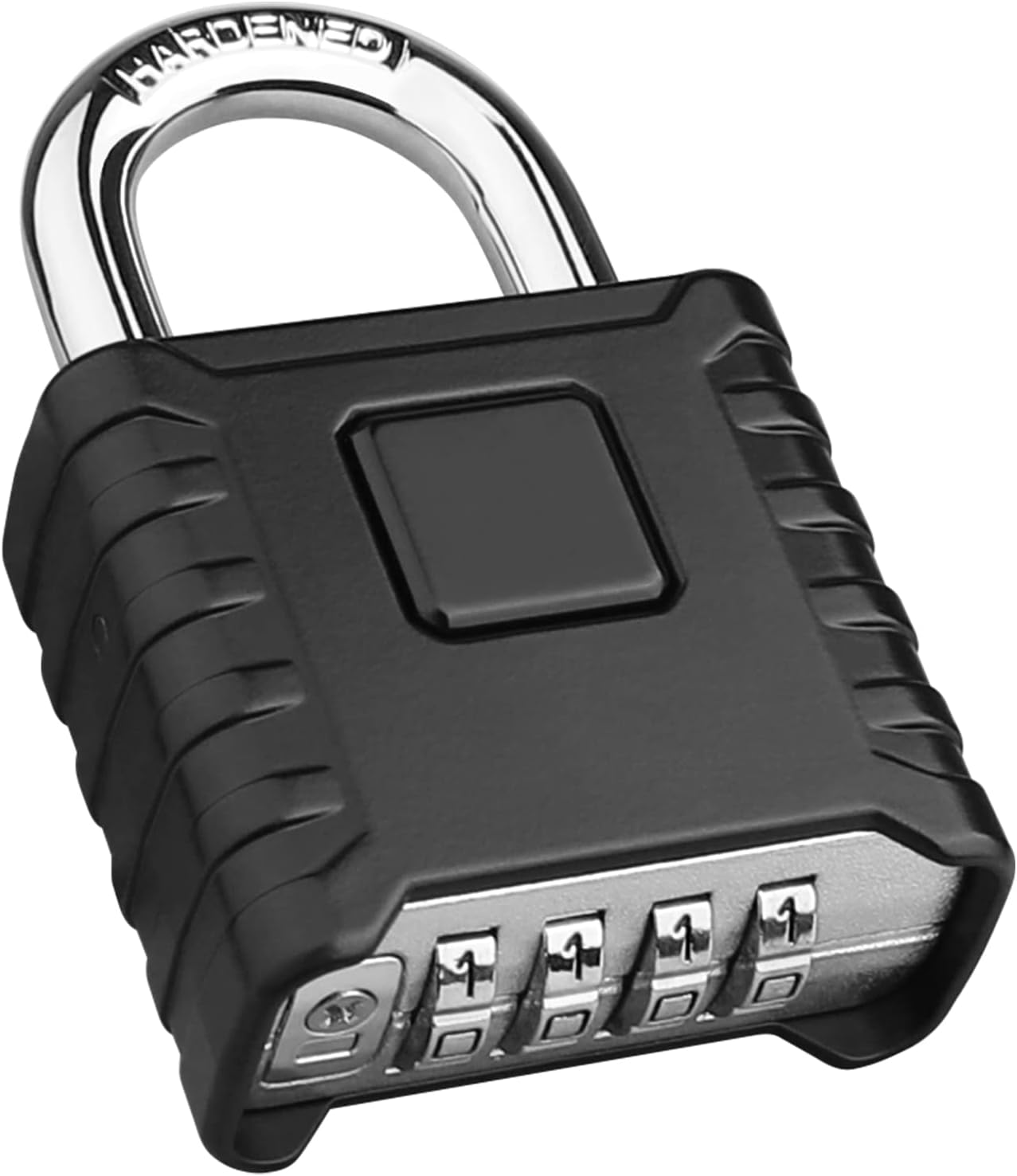 Heavy Duty Outdoor Combination Padlock with One-Touch Unlocking - Weatherproof & High Security for Locker, Home, School, Garage, Gate, Garden - Hidden Password Design for Maximum Protection - WildKart