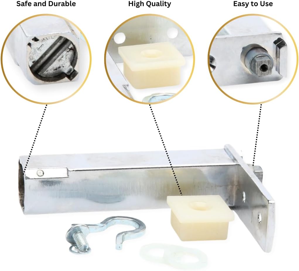 Heavy Duty Refrigerator Door Hinge Cartridge Kit for 870837 & 870838 - Fits Both Right & Left Side