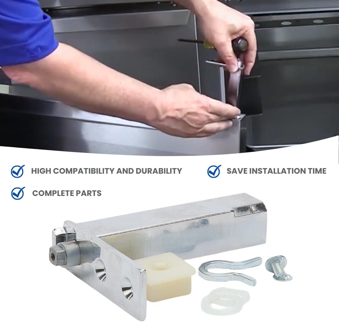 Heavy Duty Refrigerator Door Hinge Cartridge Kit for 870837 & 870838 - Fits Both Right & Left Side