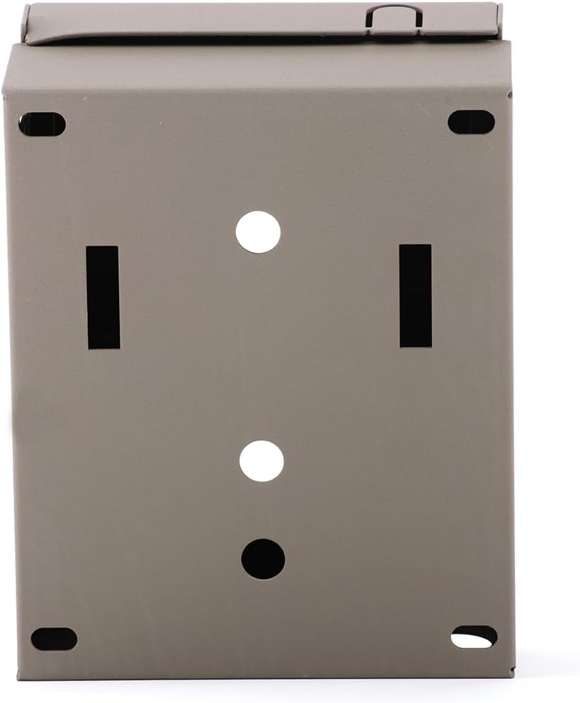 Heavy-Duty Security Box for Spartan GoCam 4G LTE Trail Camera - Durable 16-Gauge Steel, Weatherproof Protection