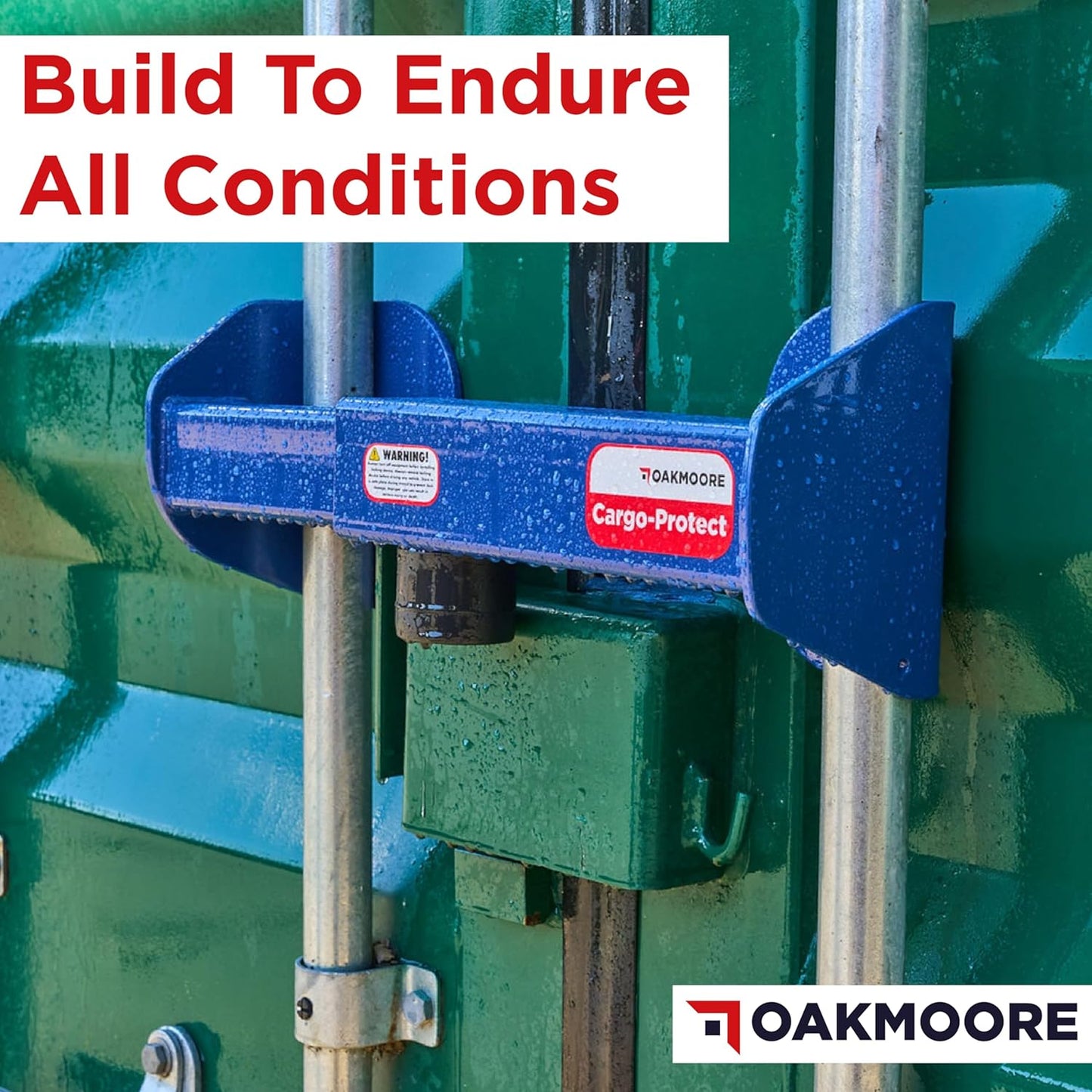 Heavy Duty Shipping Container Lock for Cargo Vans, Semi Trailers, Sea & Box Trailers - Keyed Locks