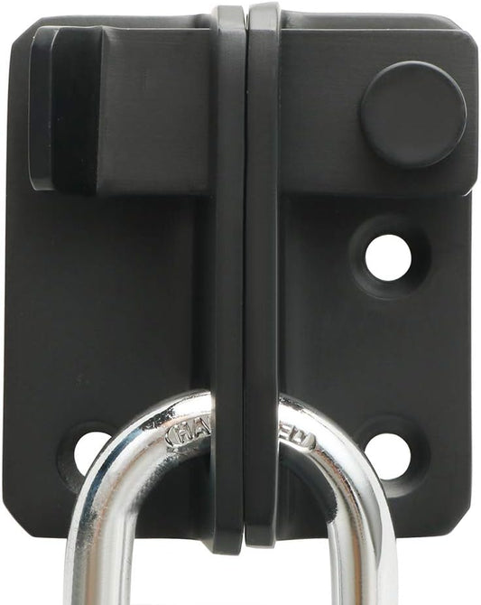 Heavy Duty Stainless Steel Matte Black Flip Latch Gate Latches for Sliding Doors - Alise MS3006R-B