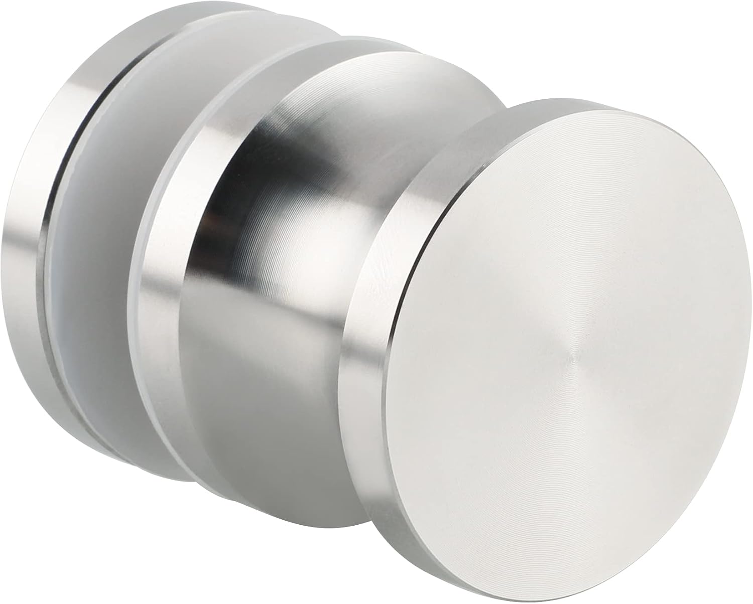 Heavy Duty Stainless Steel Shower Glass Door Handle for Sliding Bathroom Doors - Brushed Nickel Replacement Hardware