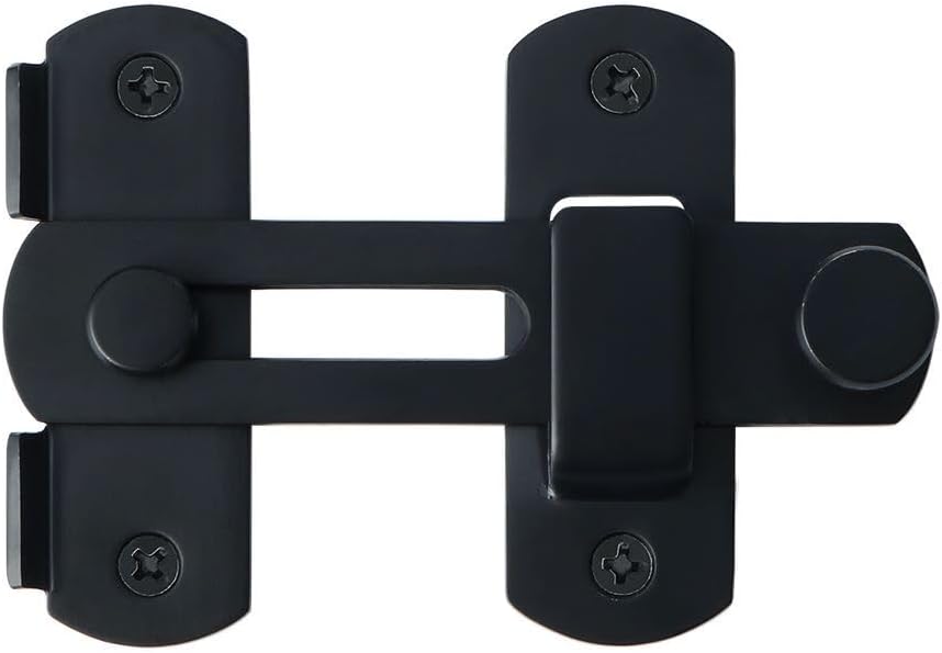 Heavy Duty SUS304 Stainless Steel Flip Latch Gate Safety Lock for Barn Wood Fence and Sliding French Doors