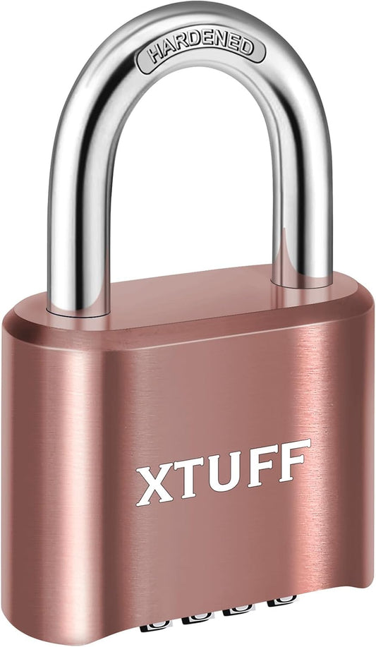 Heavy-Duty XTUFF Combination Padlock with Anti-Corrosion Technology
