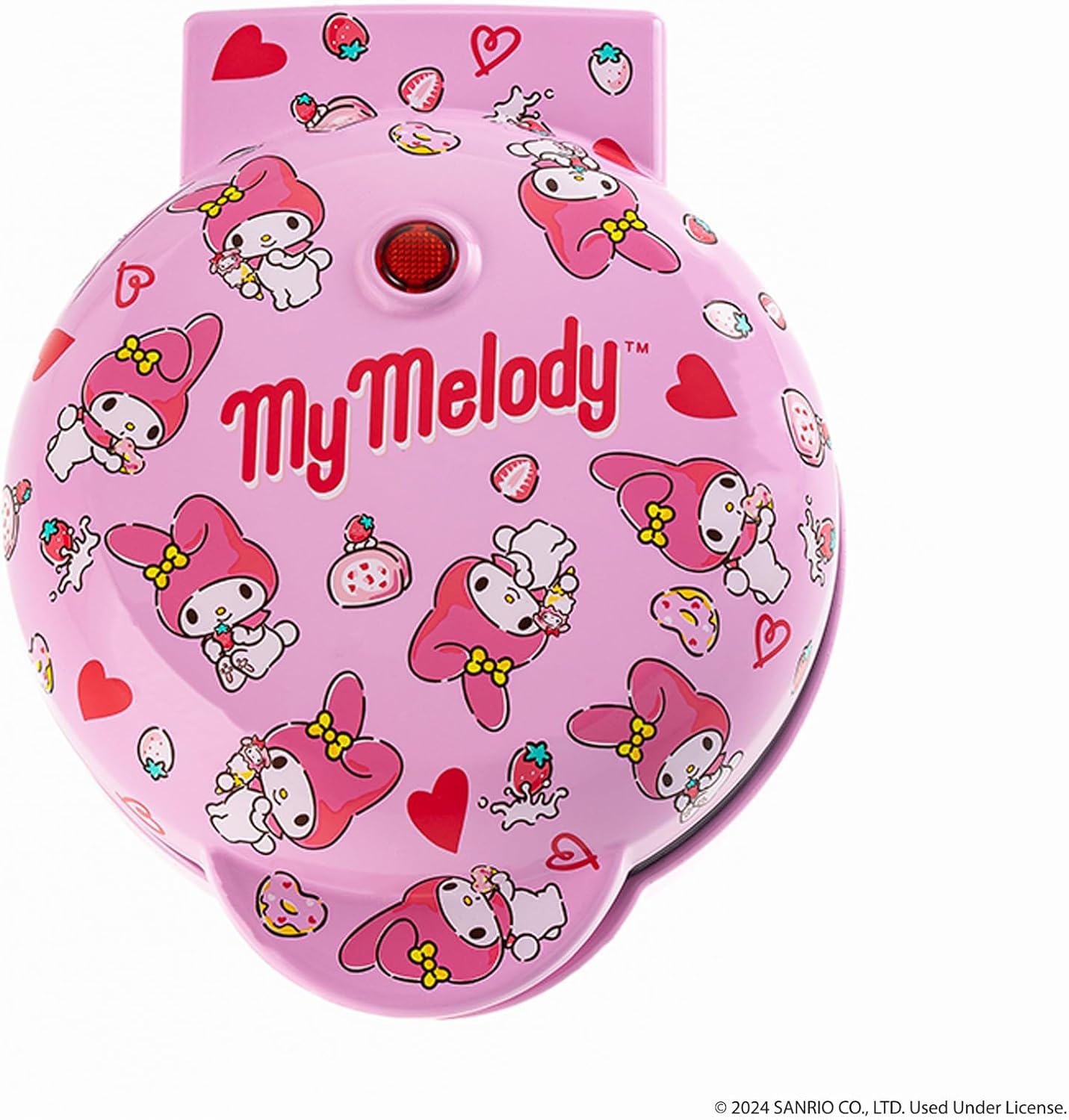 Hello Kitty My Melody Mini Waffle Maker - Cute Bunny Character Cooking Appliance for Fans