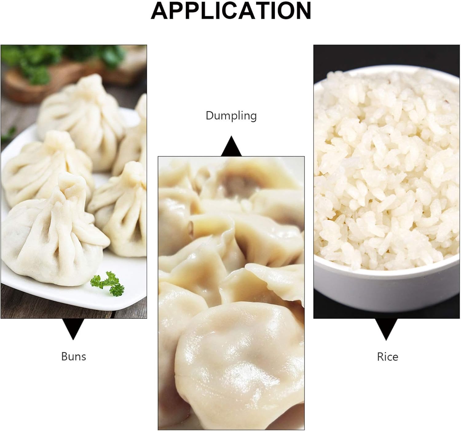 Hemoton Steamer Set with Basket and Lid for Steaming - Kitchen Gadget and Supplies