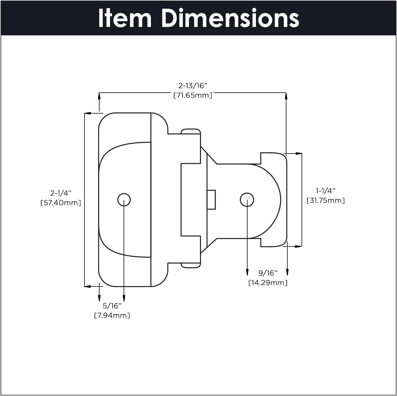 Hickory Hardware P5312-AB Double Demountable Hinge with Self-Closing Feature - Antique Brass Finish, 1 Pair. - WildKart