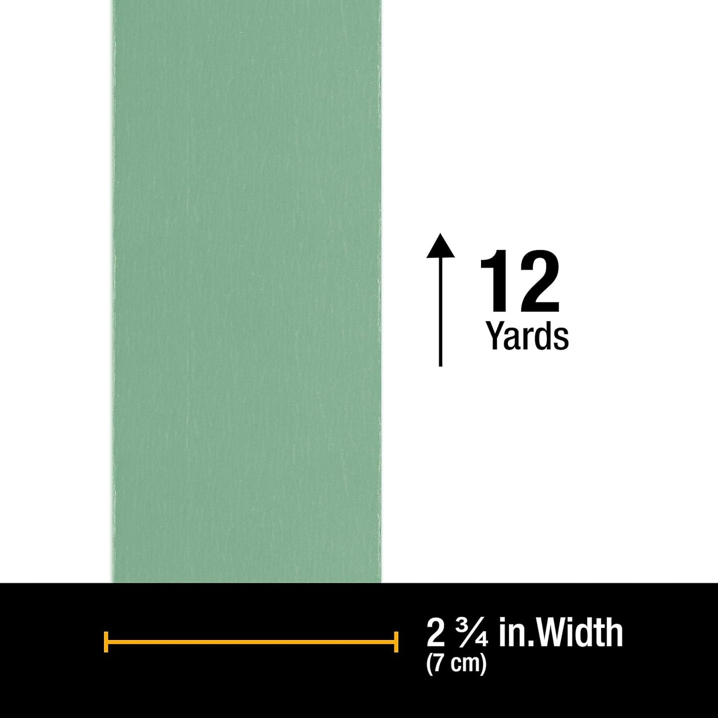 High-Quality Dura-Gold 3000 Grit Green Film Sandpaper Roll - 2-3/4" Wide, 12 Yards Long - Automotive Detailing, Fine Sanding