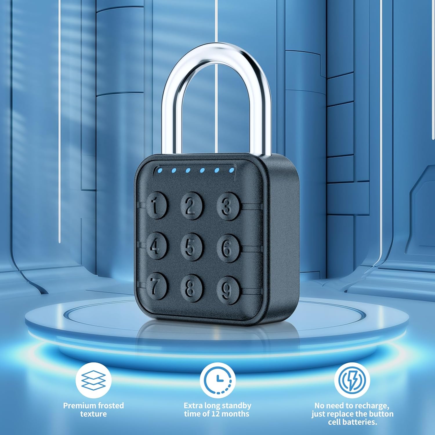 High Security Combination Locker Lock for Gym, School, Travel, and Outdoor Use - Easy to Use Beeih Lock - WildKart