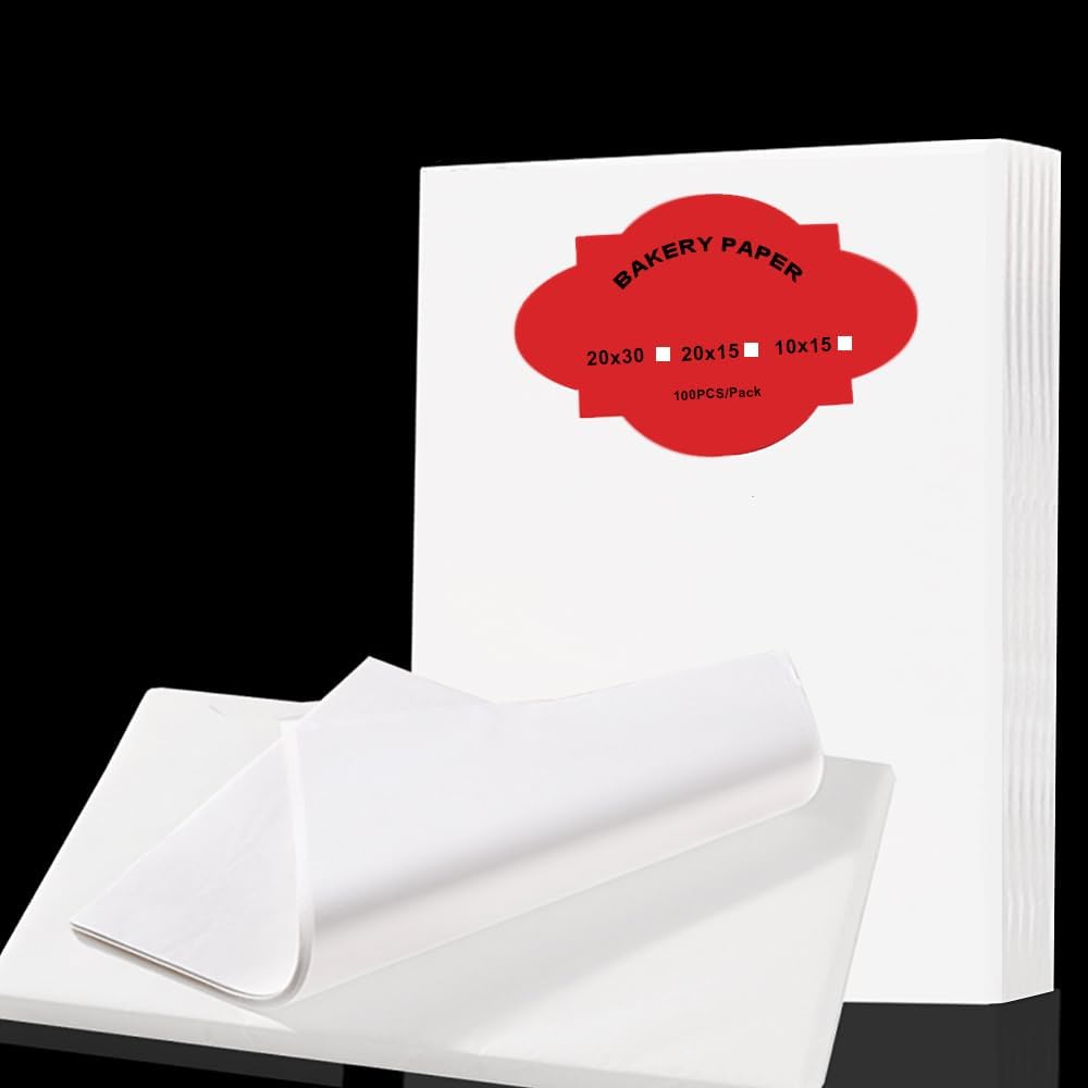 High Temperature Resistant Non-Stick Baking Paper - Waterproof, Oil-Proof, Ideal for Cooking, Barbecue, Steamer, and Air Fryer - 4 * 6