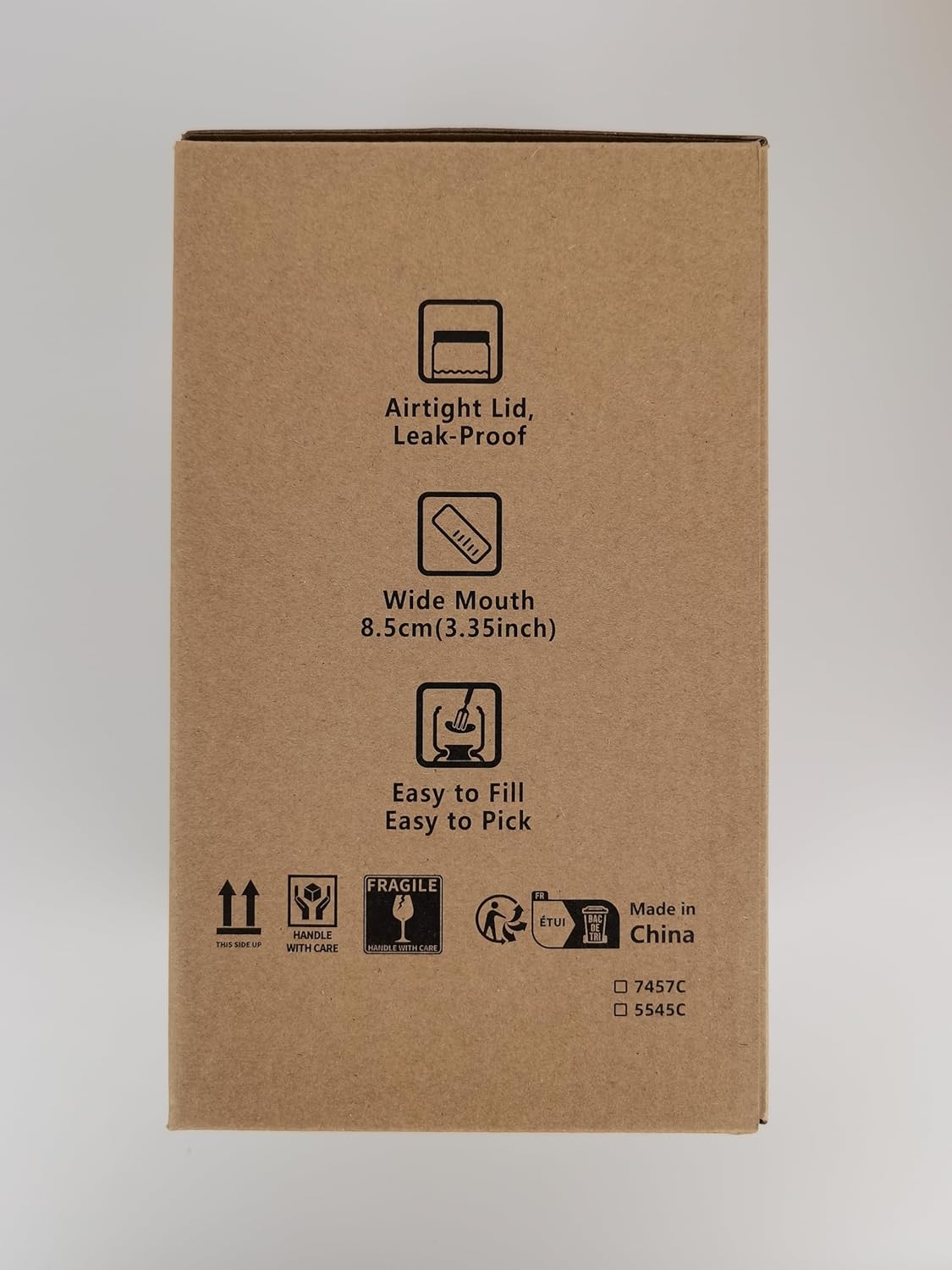 Hourglass Jar with Strainer Flip for Pickle Juice Separator, BPA-Free and Airtight Storage Jar