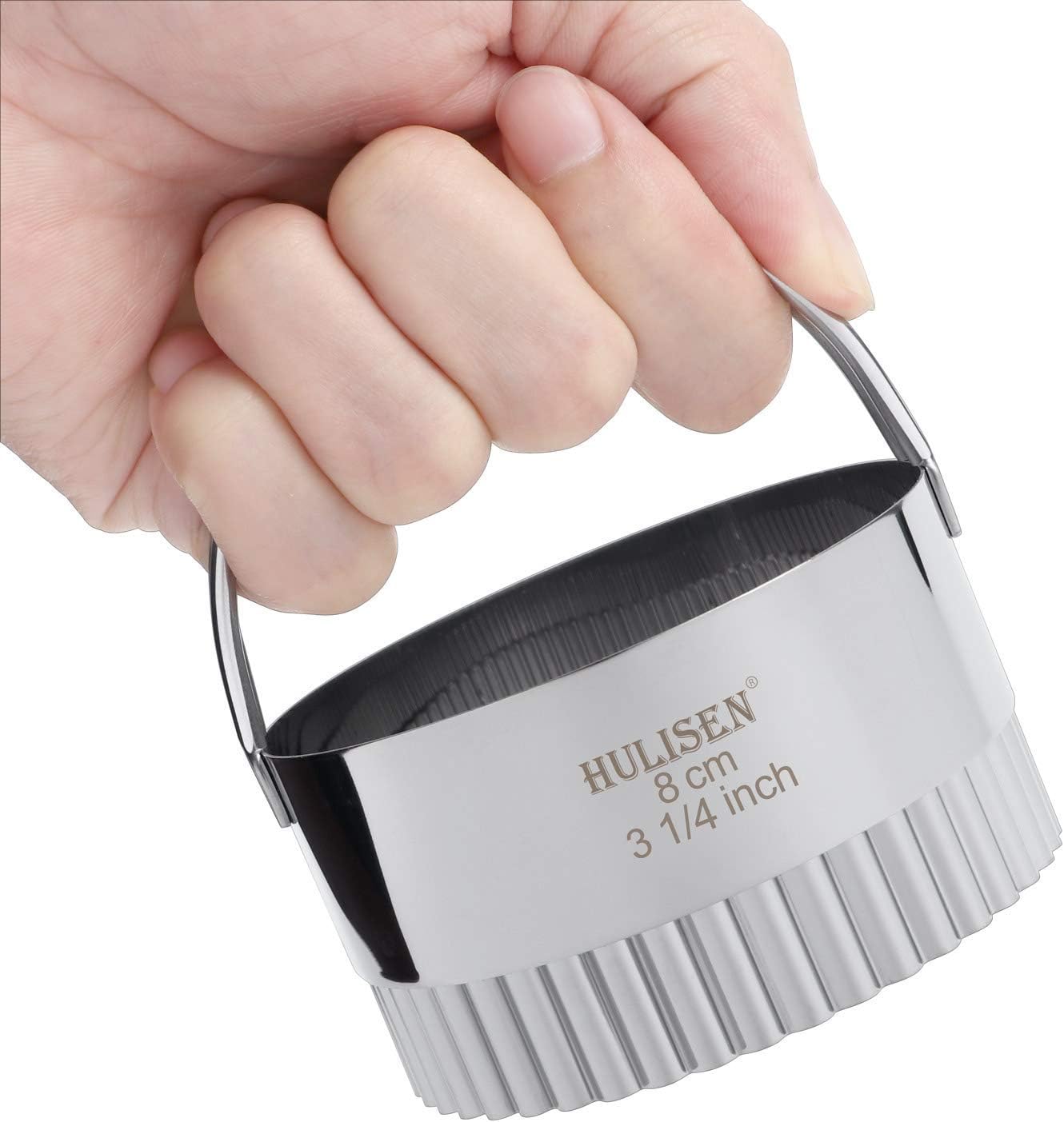 HULISEN Flour Duster and Biscuit Cutter Set for Baking Essentials