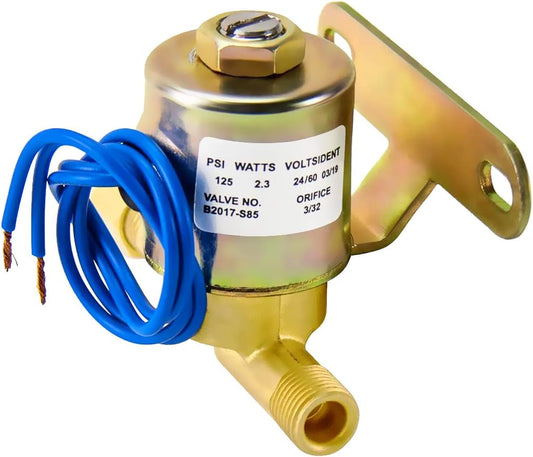 Humidifier Water Solenoid Valve 4040 Replacement for A.prilaire 220, 224, 400, 500, 600, 700 - 24V, 2.3W, 60HZ - Blue - Compatible with Part # B2015-S85, B2017-S85