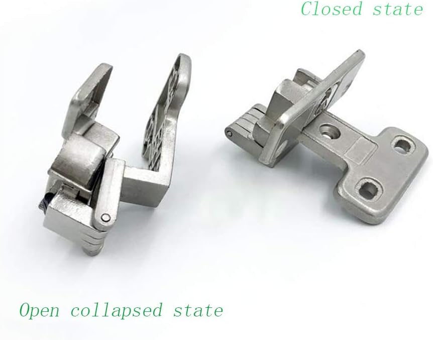 Hydraulic 270 Degree Folding Door Hinge for Kitchen Cabinet Bookcase - Full Cover Design