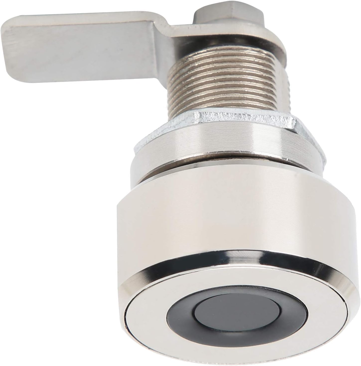 Hyuduo Electronic Fingerprint Lock for Home Office Furniture - Keyless Drawer and Cabinet Door Lock with USB Rechargeable Battery