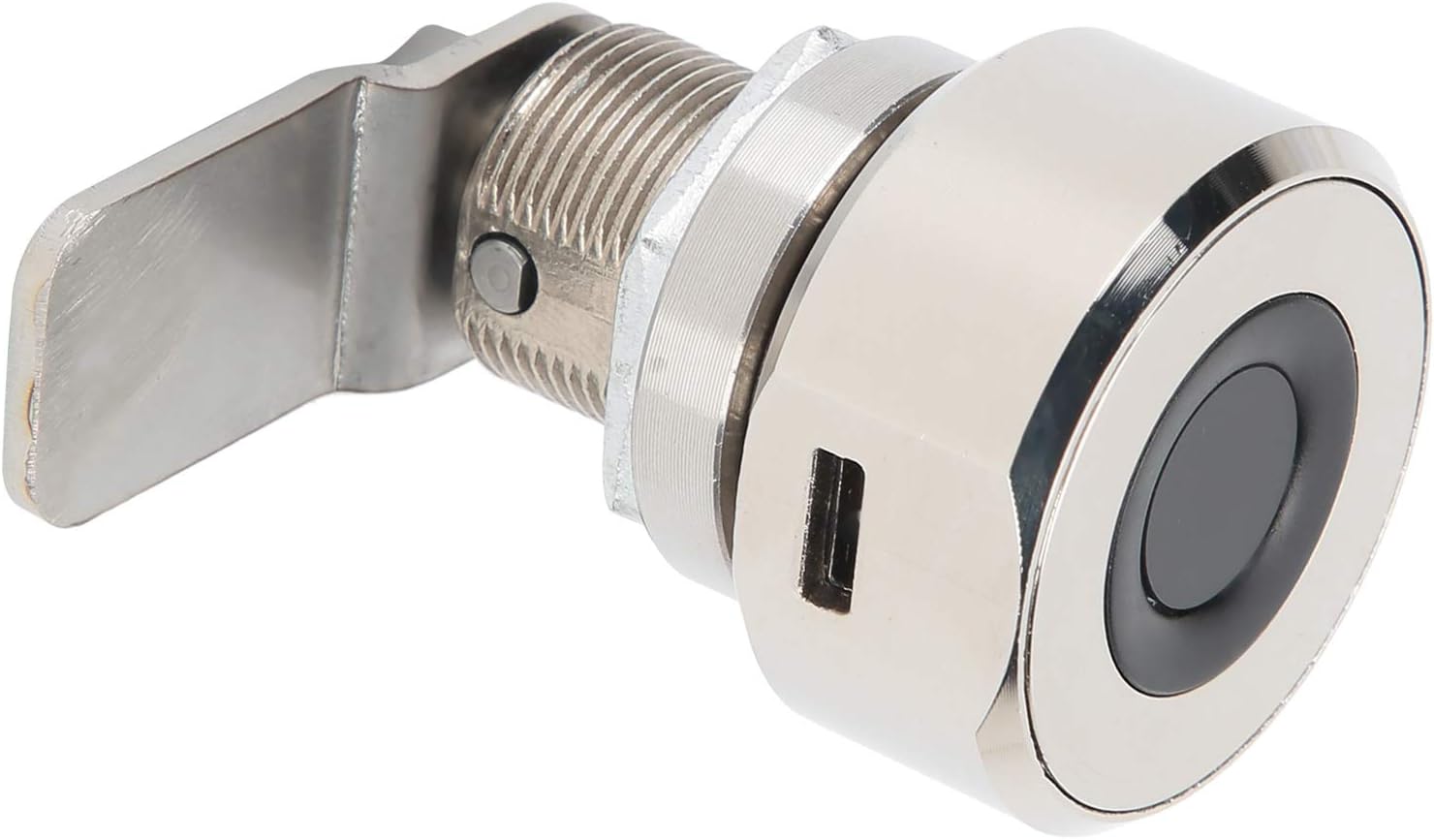 Hyuduo Electronic Fingerprint Lock for Home Office Furniture - Keyless Drawer and Cabinet Door Lock with USB Rechargeable Battery