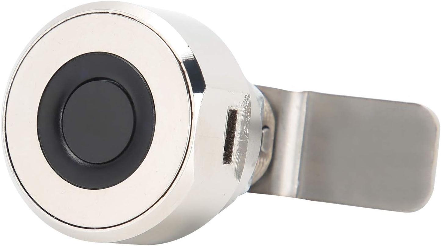 Hyuduo Electronic Fingerprint Lock for Home Office Furniture - Keyless Drawer and Cabinet Door Lock with USB Rechargeable Battery