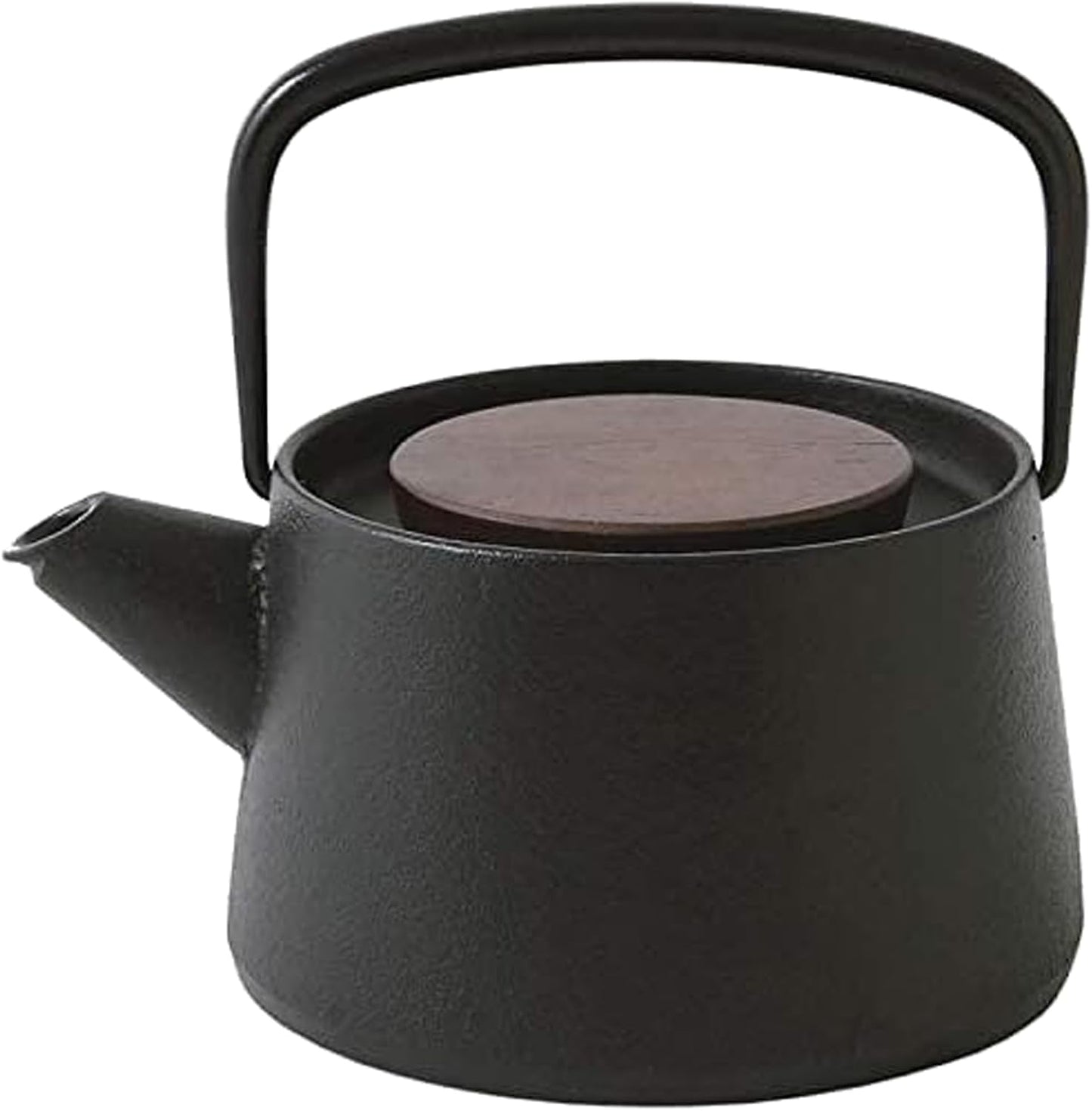 Ikenaga Ironwork Nambu Ironware Teapot - 0.56L Tea Container, Made in Japan - Iron Supplement