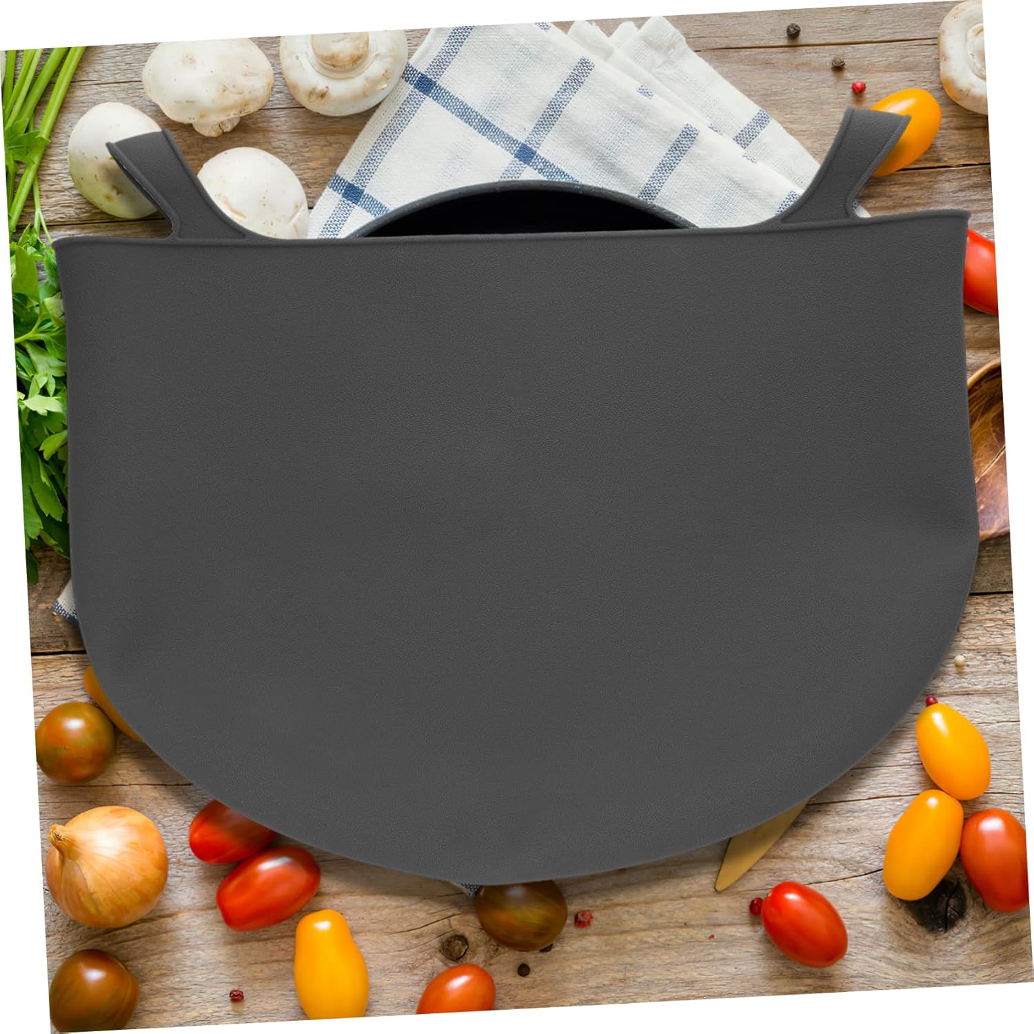 IMIKEYA 8QT Slow Cooker Silicone Insert Liner - Leak Proof, Reusable, Easy to Clean - Odor-Free Silicone Bowl for Effortless Meal Prep