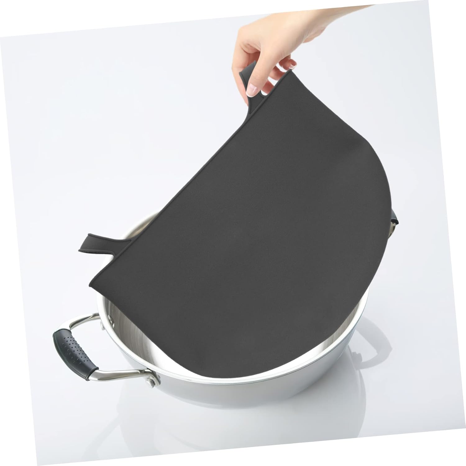 IMIKEYA 8QT Slow Cooker Silicone Insert Liner - Leak Proof, Reusable, Easy to Clean - Odor-Free Silicone Bowl for Effortless Meal Prep