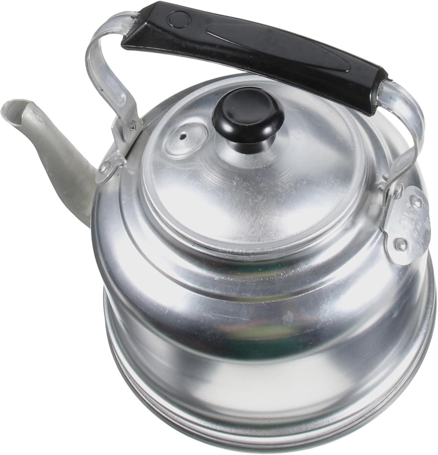 IMIKEYA Aluminum Teapot Tea Kettle with Wide Mouth for Easy Water Filling - 4.0L Capacity